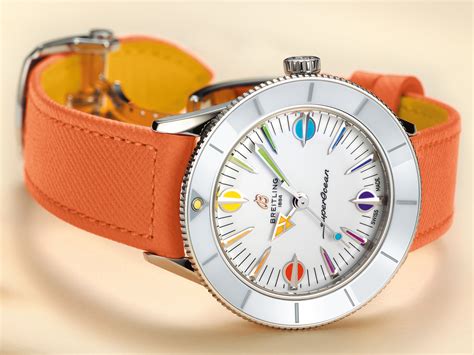 breitling heritage '57 rainbow|superocean heritage 57 pastel paradise.